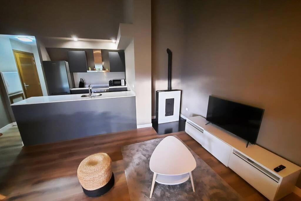 Appartement Le Mouflon Sainte-Leocadie Bagian luar foto
